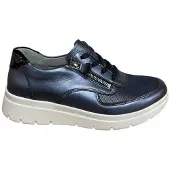 Stuppy 7033 Veterschoenen | Maat 5.5 Dames Blauw