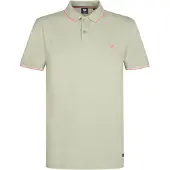 Petrol Industries Shirt 'Wave' kaki / rosa