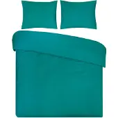 DoubleDry Dekbedovertrek uni 100% natuurlijk katoen 240x200/220 -