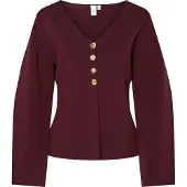 Y.A.S Yasmikkala ls knit cardigan s. port royale