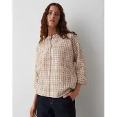 Opus Relaxed fit blouse met 3/4-mouwen, model 'Fountry'