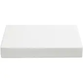 Ambiante Katoen - Splittopper Hoeslaken - 200x200/210 - Wit