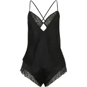 Triumph Korte pyjama 'A Weekend to Remember' zwart
