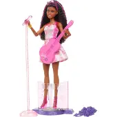 Barbie 65-jarig jubileumpop en 10 accessoires Popsterset met bruin