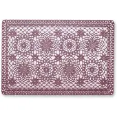 Unique living | placemat floral | rechthoekig | polyester | | 30x45cm