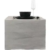 Unique living | tafelloper trix 45x150cm chateau grey