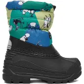 Reima Snowboots 'Moomin Nefar' blauw / groen / zwart / wit
