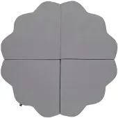 Skye Decor , Babykussen, Bulut - Grey, Katoen, Grijs, 120 x 120 x 5 cm