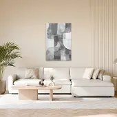 A.S. Création Canvas Abstract Woman Grey | DD133196