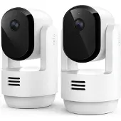 Arlo Essential3 HD PTZ beveiligingscamera voor binnen, 2-Cam