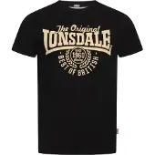 Lonsdale Shirt 'Bethersden' ecru / zwart