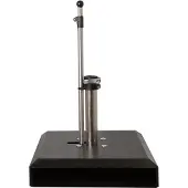 Liro Alu-Vario 50 parasolvoet met snelsluiting