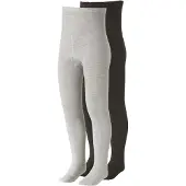 Cotton Prime Kousen lichtgrijs / zwart