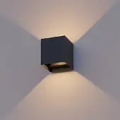 123inkt 123led wandlamp Amarillo zwart 1800-2700K