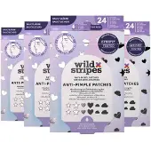 Wild Stripes 4x Anti-Pimple Patches Holo Clear 24 stuks