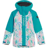 O'Neill Outdoorjas blauw / grijs / groen / pink