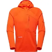 Mammut - Eiger Nordwand Advanced First Layer Half Zip - Fleecevest XL, rood