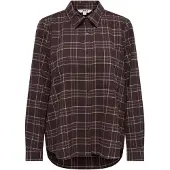 ONLY Blouse 'ONLWREN' donkerbruin