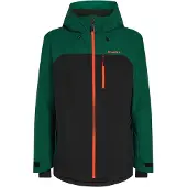 O'Neill Sportjas groen / oranje / zwart