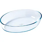 Pyrex ovale schaal 21cm glas - - 221b000/5040