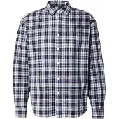 Only & Sons Overhemd 'ONSRAFAEL' donkerblauw / sepia / wit