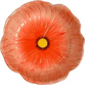 By On Poppy schaal Rood, Ø30 cm