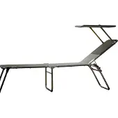 Jan Kurtz Amigo 40+ SUN driepoot ligstoel aluminium/kunststof stof 2 stuks
