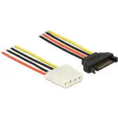 DeLOCK SATA/Molex adapterkabel, 30cm, Interne kabel (PC)