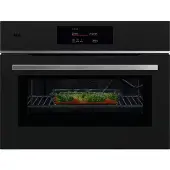 AEG TK8NK721T - Series 8000 - Inbouwoven met magnetron - 44 l - 3000 W - Zwart