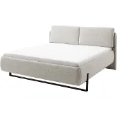 Lindaro Sabetta gestoffeerd bed met glijder