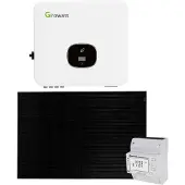Growatt 7kWp Glazen PV-systeem Zonder Opslag Met MOD 7KTL3-XH2 7kW