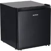 Severin Koelbox met koelcompartiment (zwart) KB 8879, gemaakt van kunststof, zwart. Koelbox met koelcompartiment, mini-koelkast, kleine koelkast, mini-koelkast