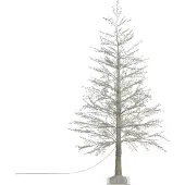Beliani SUONTEE - LED kunstkerstboom - Wit - PVC