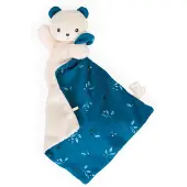 Kaloo - Carre Douceur - Knuffeldoekje - Beer - Blauw