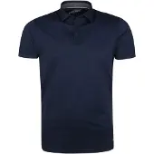 Pure Slim Fit Polo shirt Korte mouw marine