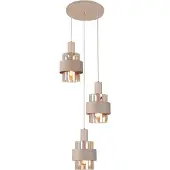 Highlight Hanglamp Marrone 3-lichts Rond Zand/Amber