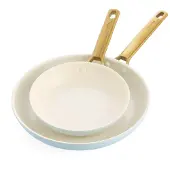 Greenpan Padova koekenpannenset 20 + 26 cm Light blue