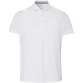 Pure Functional Slim Fit Polo shirt Korte mouw wit