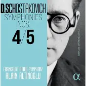 OUTHERE Frankfurt Radio Symphony, Alain Altinoglu - Shostakovich: Symphonies Nos. 4 & 5 (Complete Symphonies, Vol. 1) (2 CD)