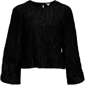 Object Blouse 'OBJLUCIE' zwart