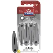 Dr. Marcus Easy Clip Black luchtverfrisser met neutrafresh technologie - Autogeurtje voor in de auto - Tot 45 dagen geurverspreiding per clip - 4 clips voor 4 sterktes