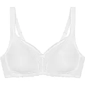 Triumph Niet voorgevormde bh Modern Lace+Cotton | Maat: 95A | Kleur: Wit
