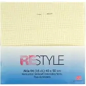 Pipoos borduurstof Aida 64/ 16 count - 40x50 cm ecru