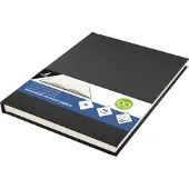 Pipoos Kangaro dummy schetsboek - A5 - zwart linnen