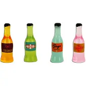 Het Muizenhuis - mini's - 4 frisdrank flessen