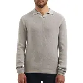 Dstrezzed Ds_kostas Longsleeve Polo Ghost Grey Size: L | Sweaters Outlet | Heren | Grijs
