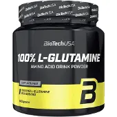 Biotech USA 100% L-Glutamine (500 Gram) - aminozuur, l-glutamine - l-glutamine - l-glutamine