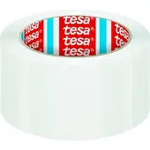 TESA Plakband PVC - Wit - 66M x 50mm - Verpakkingstape