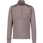 New Balance Athletics Heat Grid Half Zip Trainingspakken Heren - Groen - Maat M - Poly Jersey