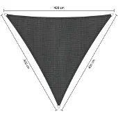 Shadow Comfort driehoek 4x4x4m Carbon Black